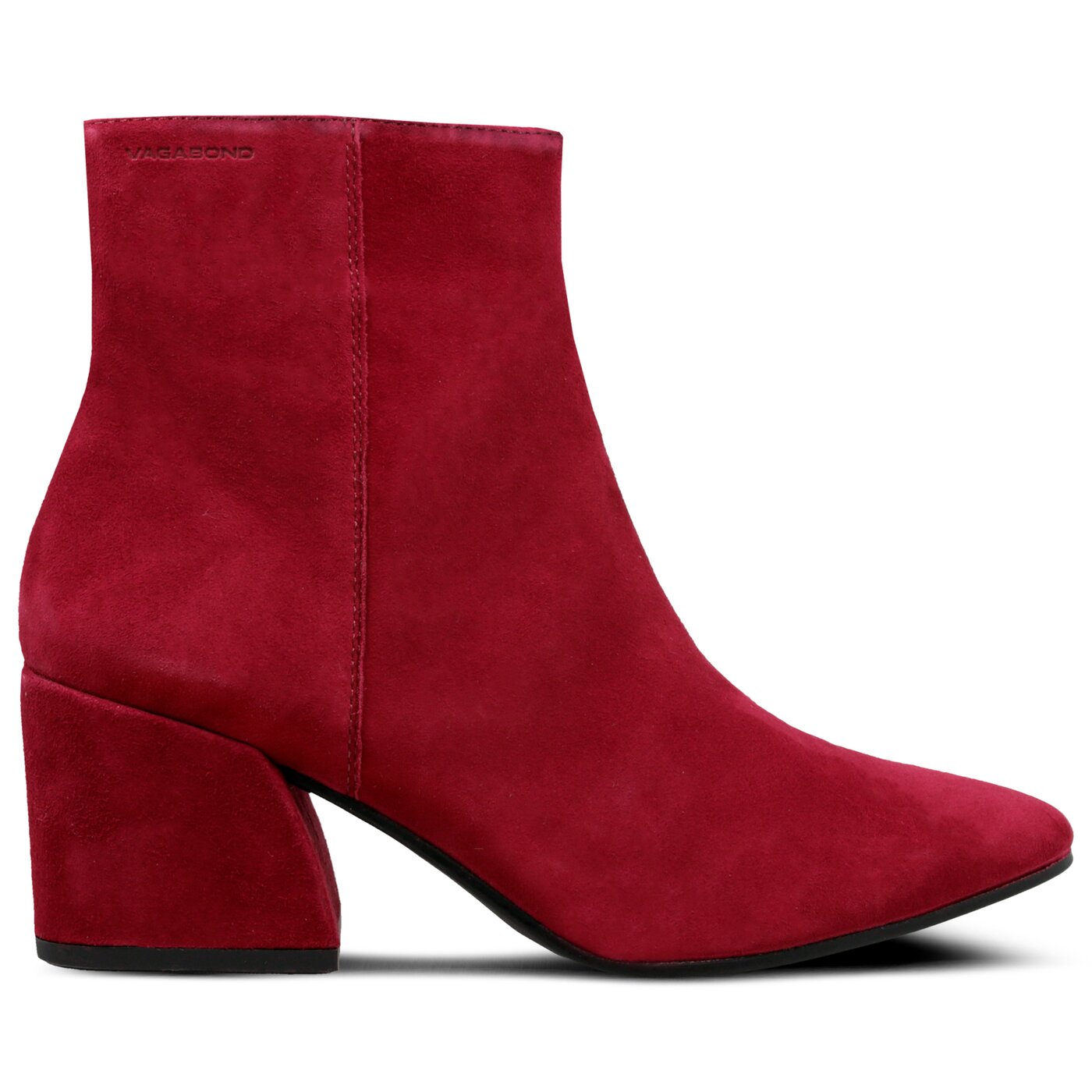 Damskie botki / sztyblety VAGABOND OLIVIA 421704037 kolor bordowy