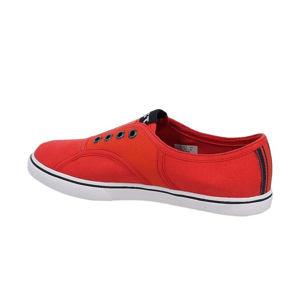Damskie trampki LACOSTE RENE SLEEK SLIP GN  729scw1205t2b kolor czerwony