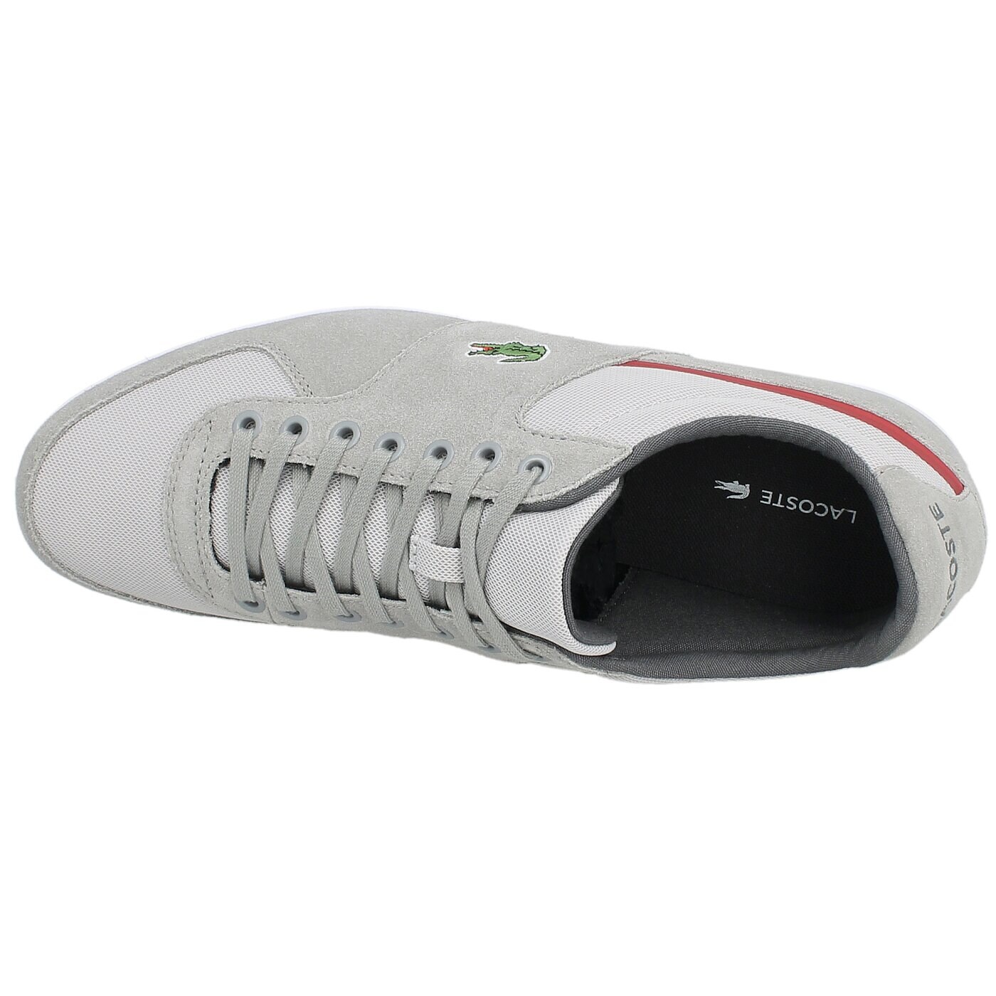 Męskie sneakersy (buty) LACOSTE TALOIRE SPORT 216 1 731spm0060007 kolor szary