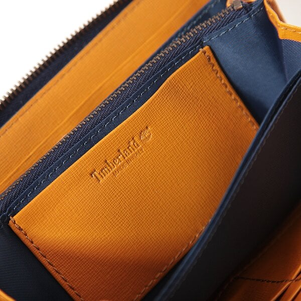 Damski portfel TIMBERLAND PORTFEL WOMEN'S WALLET WITH ZIP m3507205 kolor pomarańczowy