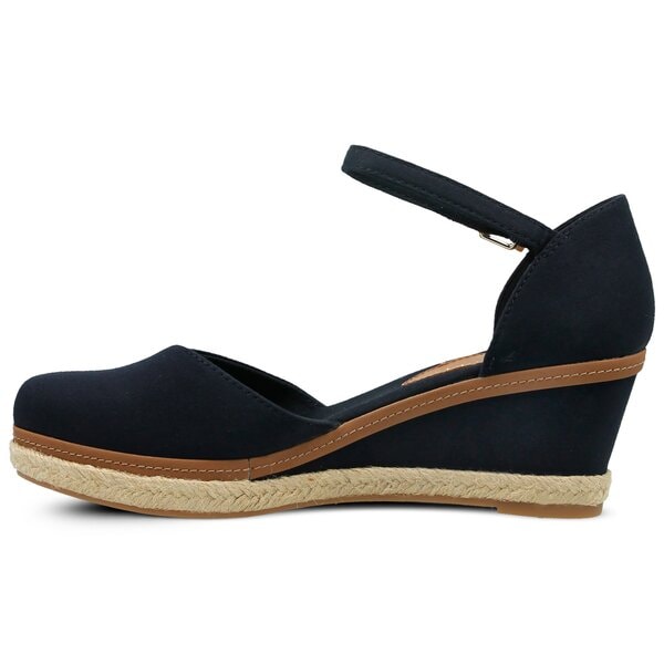 Damskie sandały TOMMY HILFIGER ICONIC ELBA BASIC CLOSED TOE fw0fw02838403 kolor granatowy