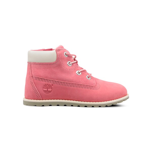 Dziecięce trapery TIMBERLAND POKEY PINE 6IN BOOT  1950b kolor różowy