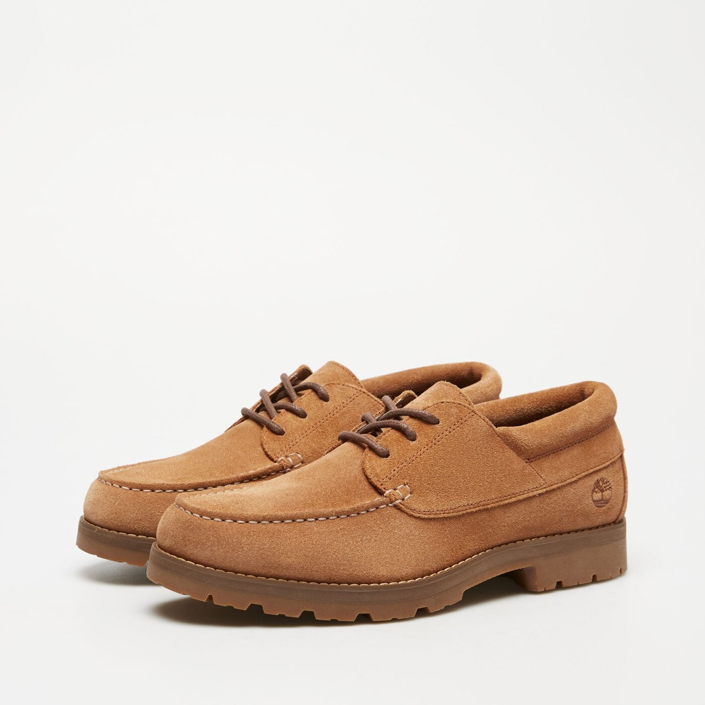 Męskie półbuty TIMBERLAND BRITTON SQUARE LACE UP SHOE tb0a6cbjeiz1 kolor brązowy