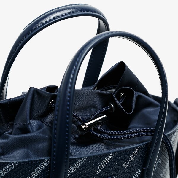 Damska torebka LACOSTE TOREBKA TOP HANDLE BAG nf3224apf91 kolor granatowy