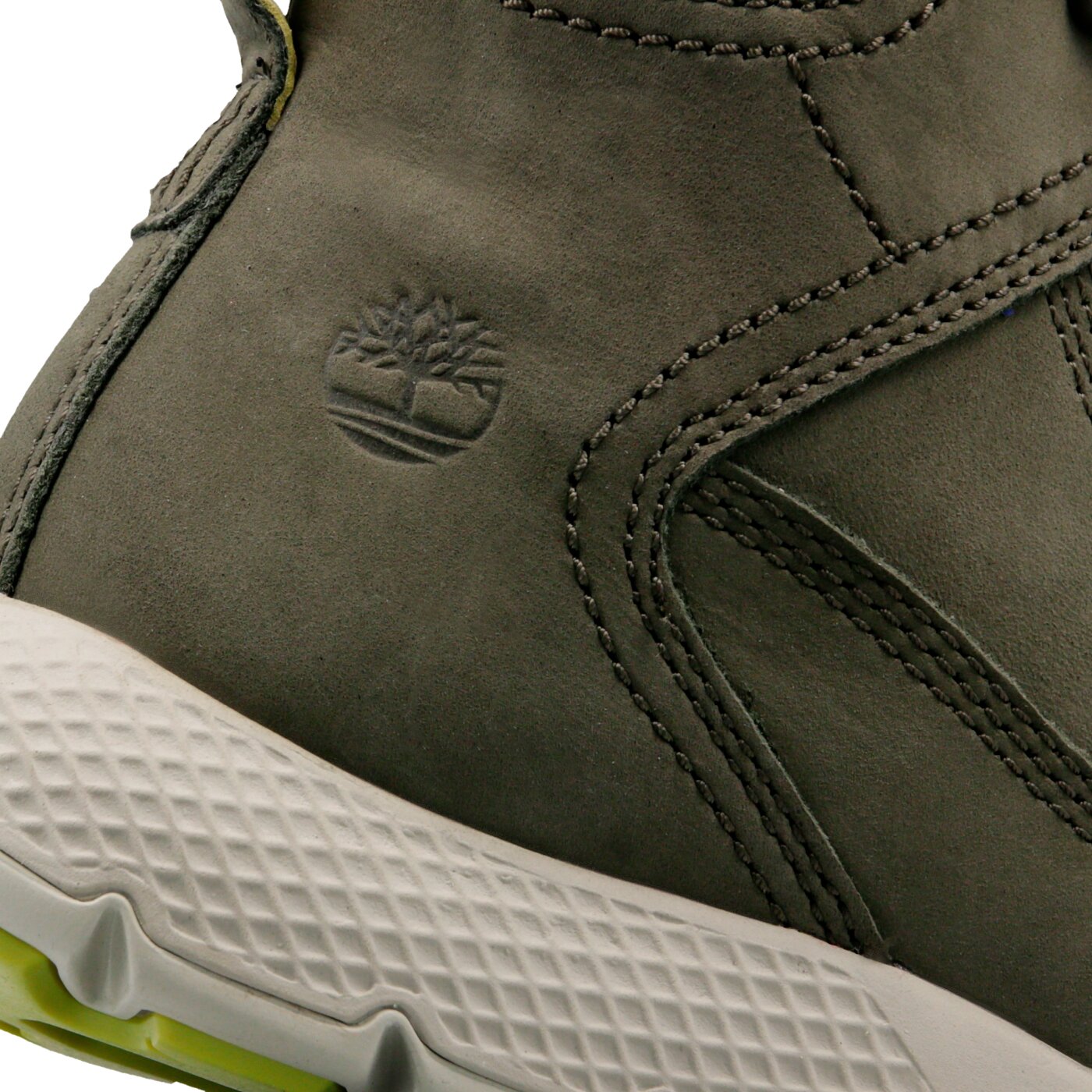 Dziecięce sneakersy (buty) TIMBERLAND FLYROAM LEATHER HIKER a1sm9 kolor khaki