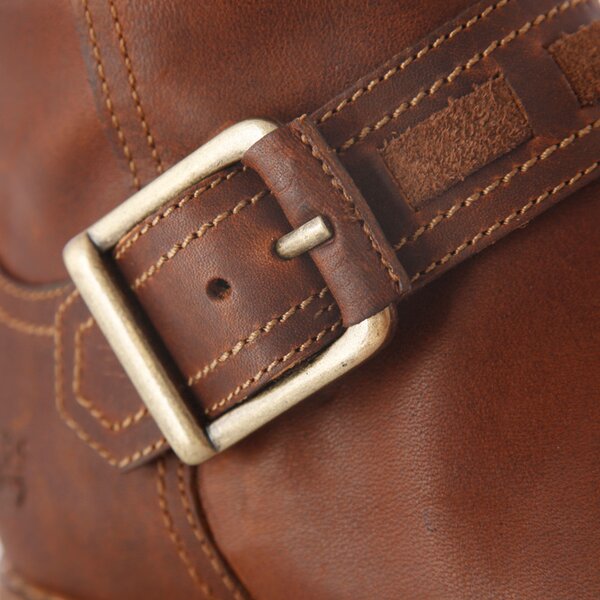 Damskie kozaki TIMBERLAND EK SAVIN HILL TALL BOOT 8548r kolor brązowy
