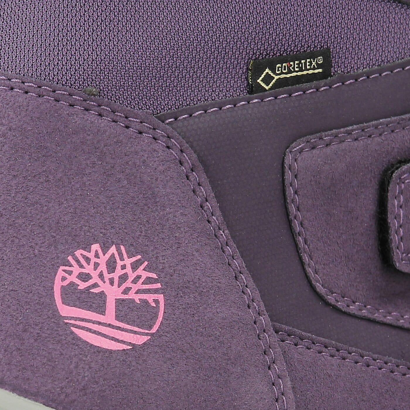 Dziecięce buty outdoor / trekkingowe TIMBERLAND CHILLBERG 2-STRAP GTX a1ljc kolor fioletowy