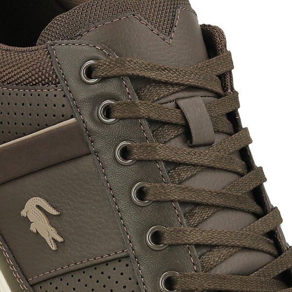 Męskie sneakersy (buty) LACOSTE CHAYMON 117 1 733cam1023176 kolor brązowy