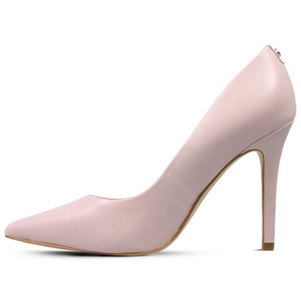 Damskie szpilki / czółenka GUESS BLIX6 flbl61lea08pink kolor różowy