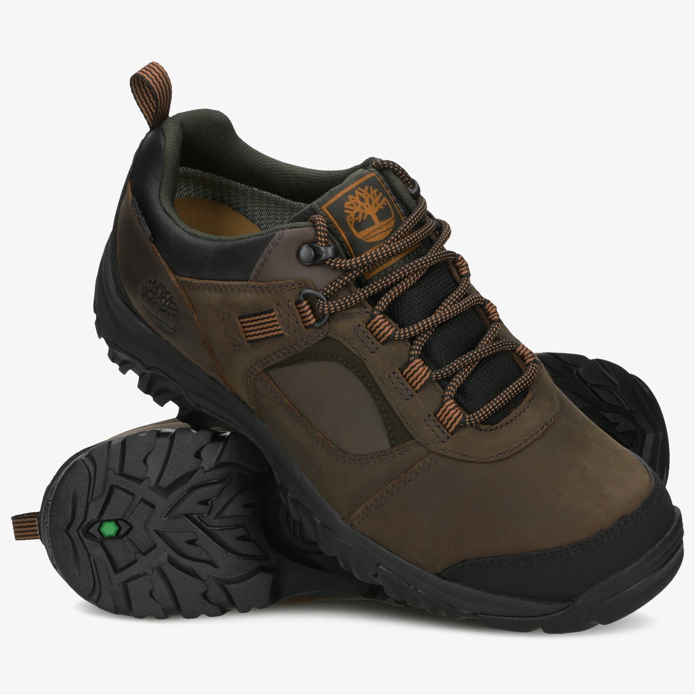 Męskie buty outdoor (trekkingowe) TIMBERLAND MT. MAJOR LOW LEATHER GTX tb0a1xbxd721 kolor brązowy