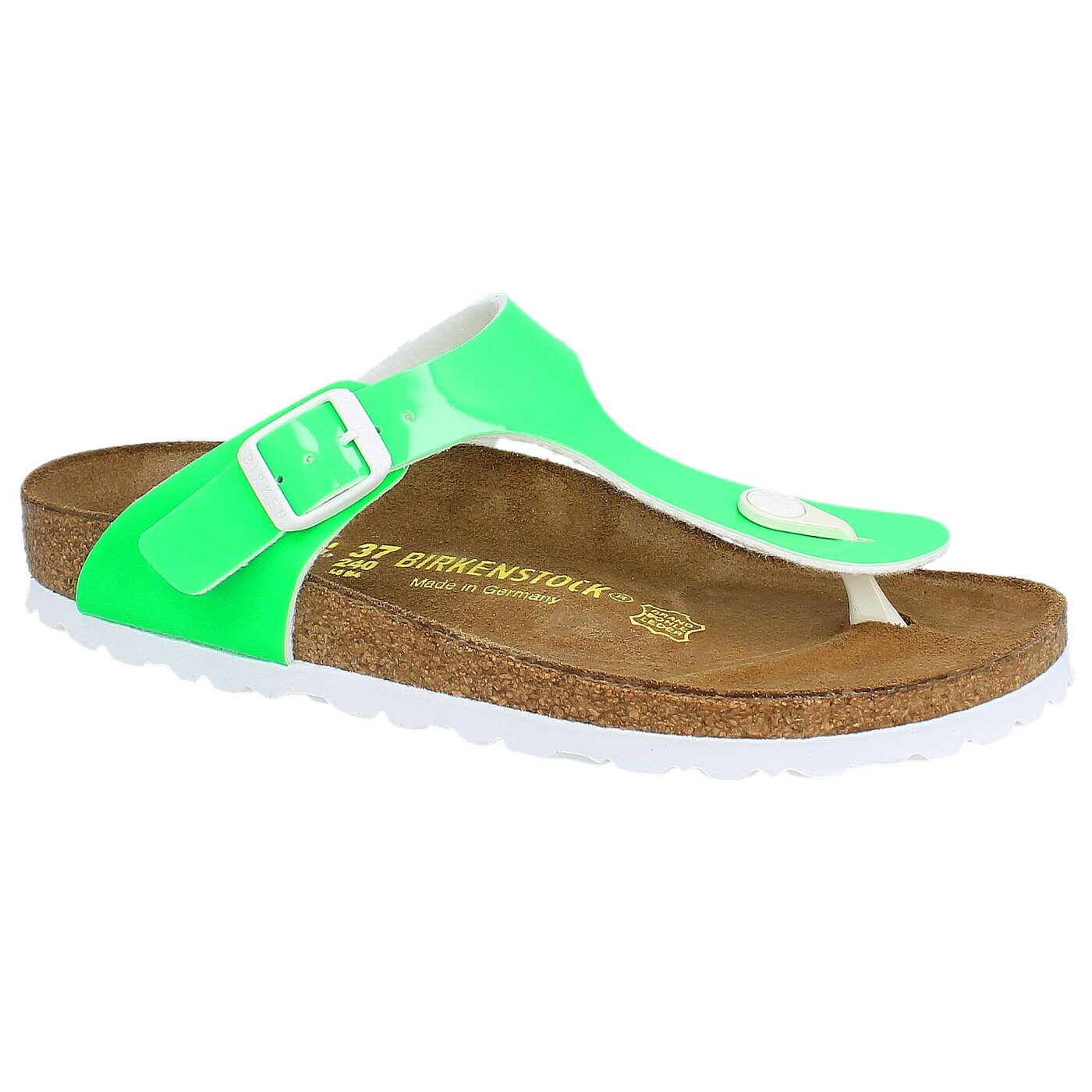 Damskie klapki BIRKENSTOCK GIZEH  847273 kolor zielony