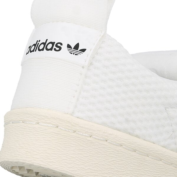 Damskie sneakersy (buty) ADIDAS SUPERSTAR BW35 SLIPON W by2949 kolor biały