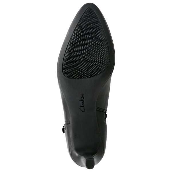 Damskie botki / sztyblety CLARKS CALLA BLOSSOM 26136038 kolor czarny