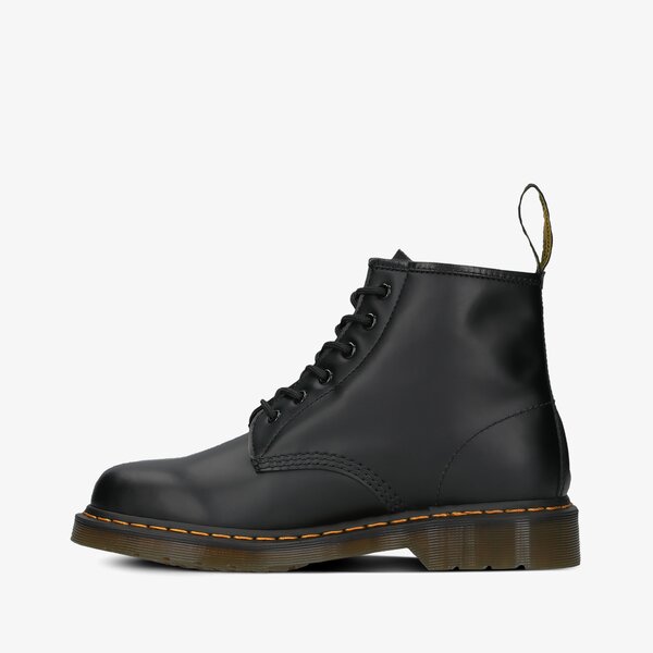 Męskie buty za kostkę DR MARTENS 101 YS 6 EYE BOOT 26230001m kolor czarny