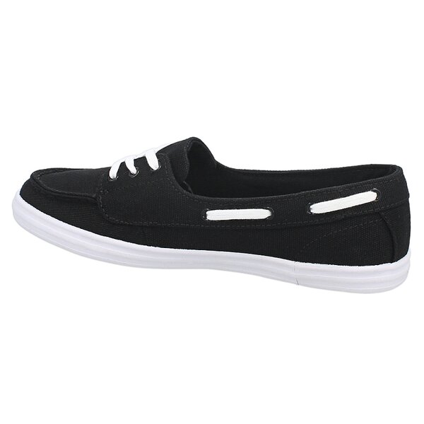Damskie sneakersy (buty) LACOSTE ZIANE DECK PIQ 729spw221102h kolor czarny