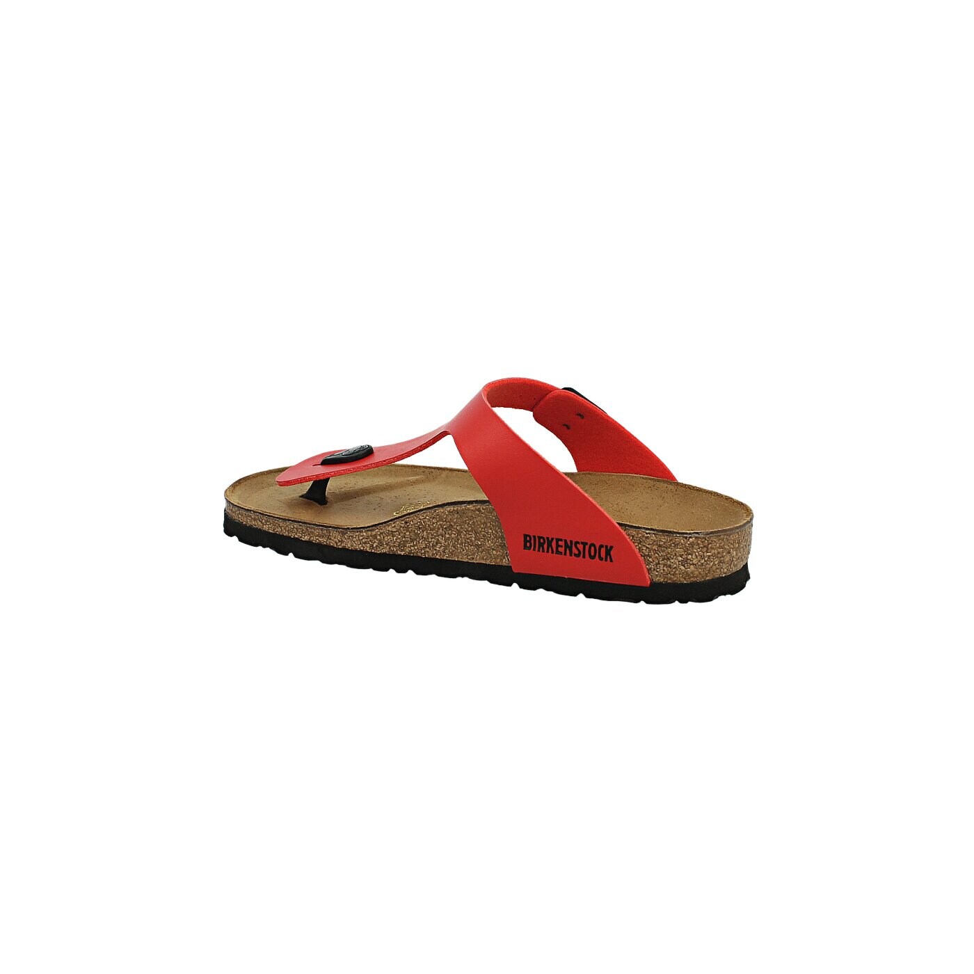 Damskie klapki BIRKENSTOCK GIZEH  43743 kolor czerwony