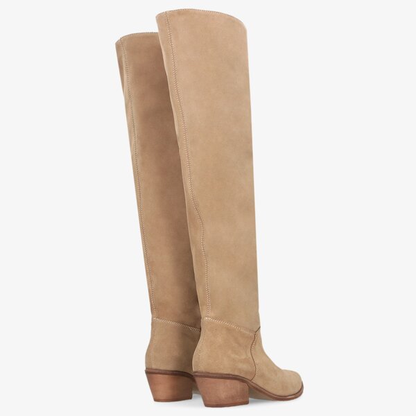 Damskie kozaki SYMBIOSIS PREMIUM HIGH BOOTS sywc221013 kolor brązowy