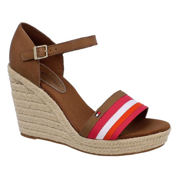 Damskie sandały TOMMY HILFIGER EMERY 2  fw56815411606 kolor brązowy