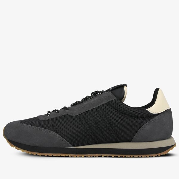 Męskie sneakersy (buty) TOMMY HILFIGER RUNNER LO 2C2 LO MIX WINTER RUNNER STRIPES fm0fm03004bds kolor czarny