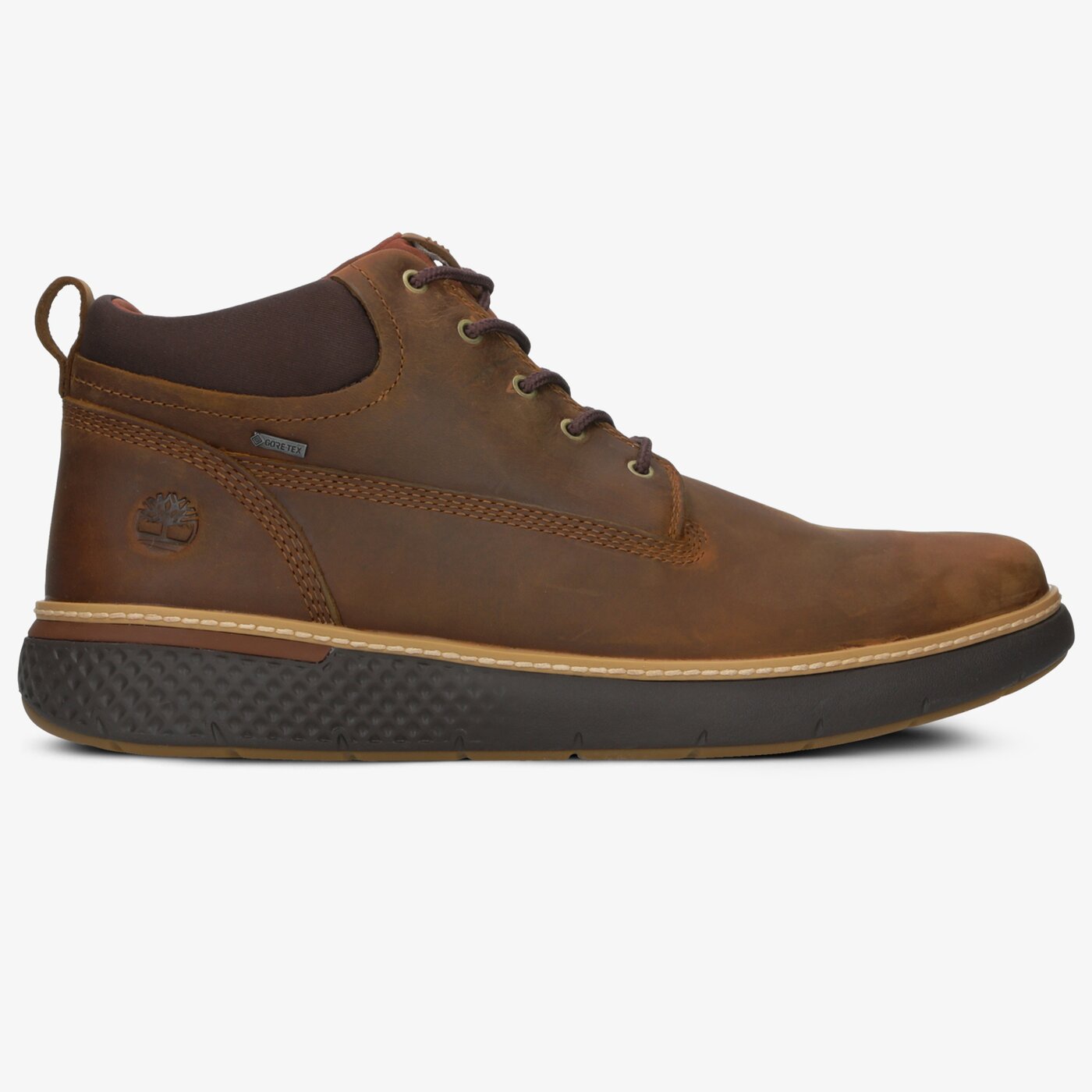 Męskie buty za kostkę TIMBERLAND CROSS MARK GTX CHUKKA tb0a2c1m1401 kolor brązowy