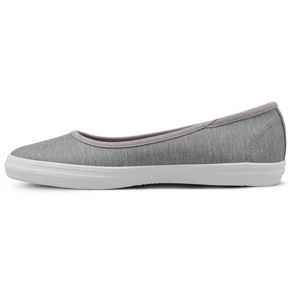 Damskie baleriny (buty) LACOSTE ZIANE BALLET 219 1 CFA 737cfa00501e7 kolor szary