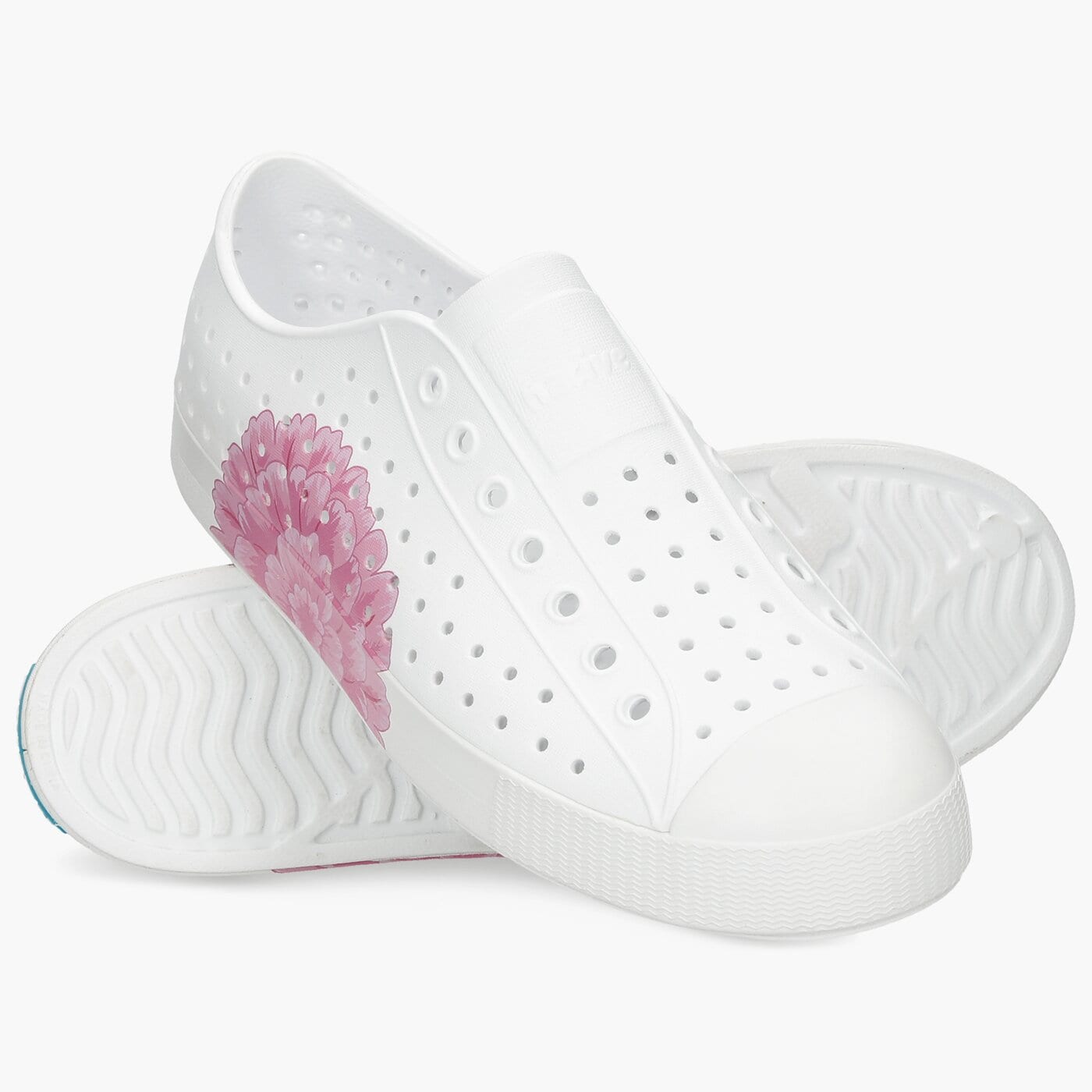 Damskie trampki NATIVE JEFFERSON PRINT 11100101-8966 kolor biały