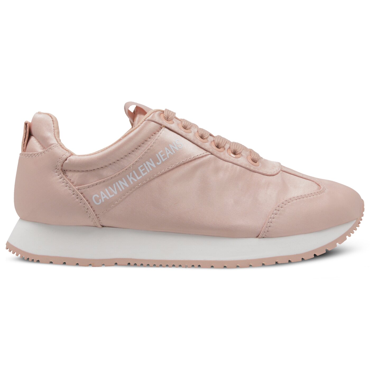 Damskie sneakersy (buty) CALVIN KLEIN JILL r7807pen kolor różowy
