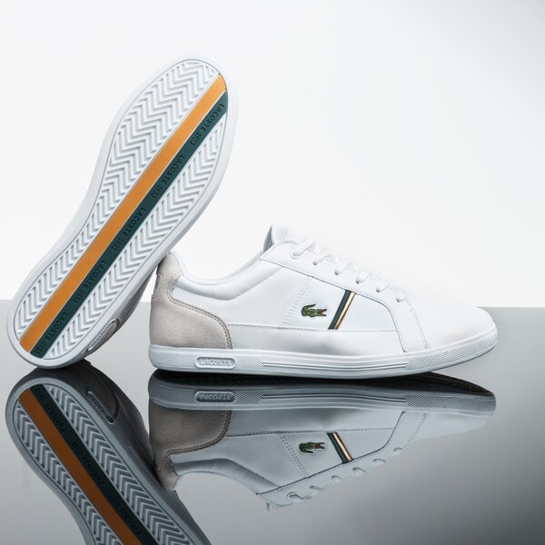 Męskie sneakersy (buty) LACOSTE EUROPA 319 1 SMA 738sma00171r5 kolor biały