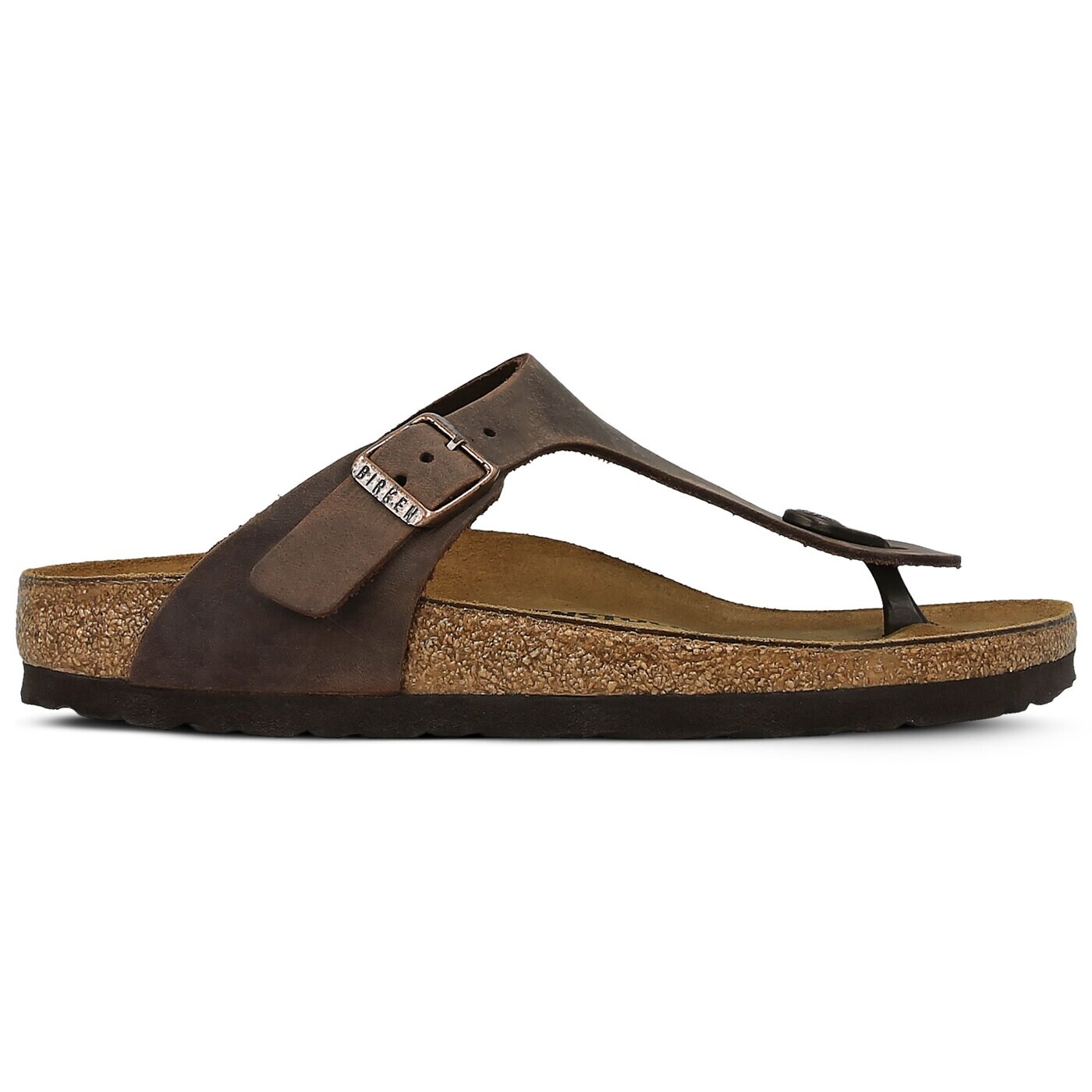Damskie klapki BIRKENSTOCK GIZEH  743833 kolor brązowy