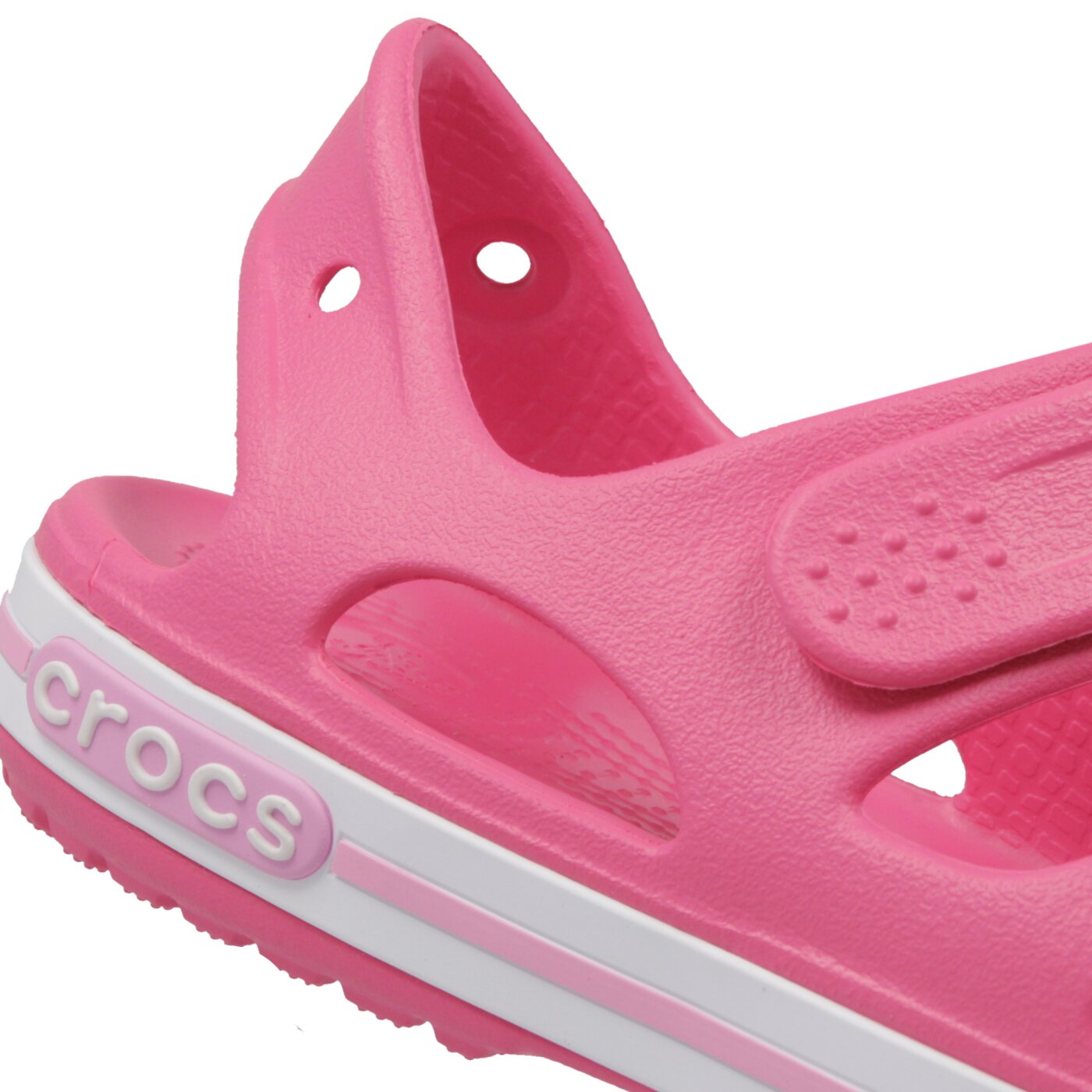Dziecięce sandały / klapki CROCS CROCBAND II SANDAL PS 1485466ik kolor różowy