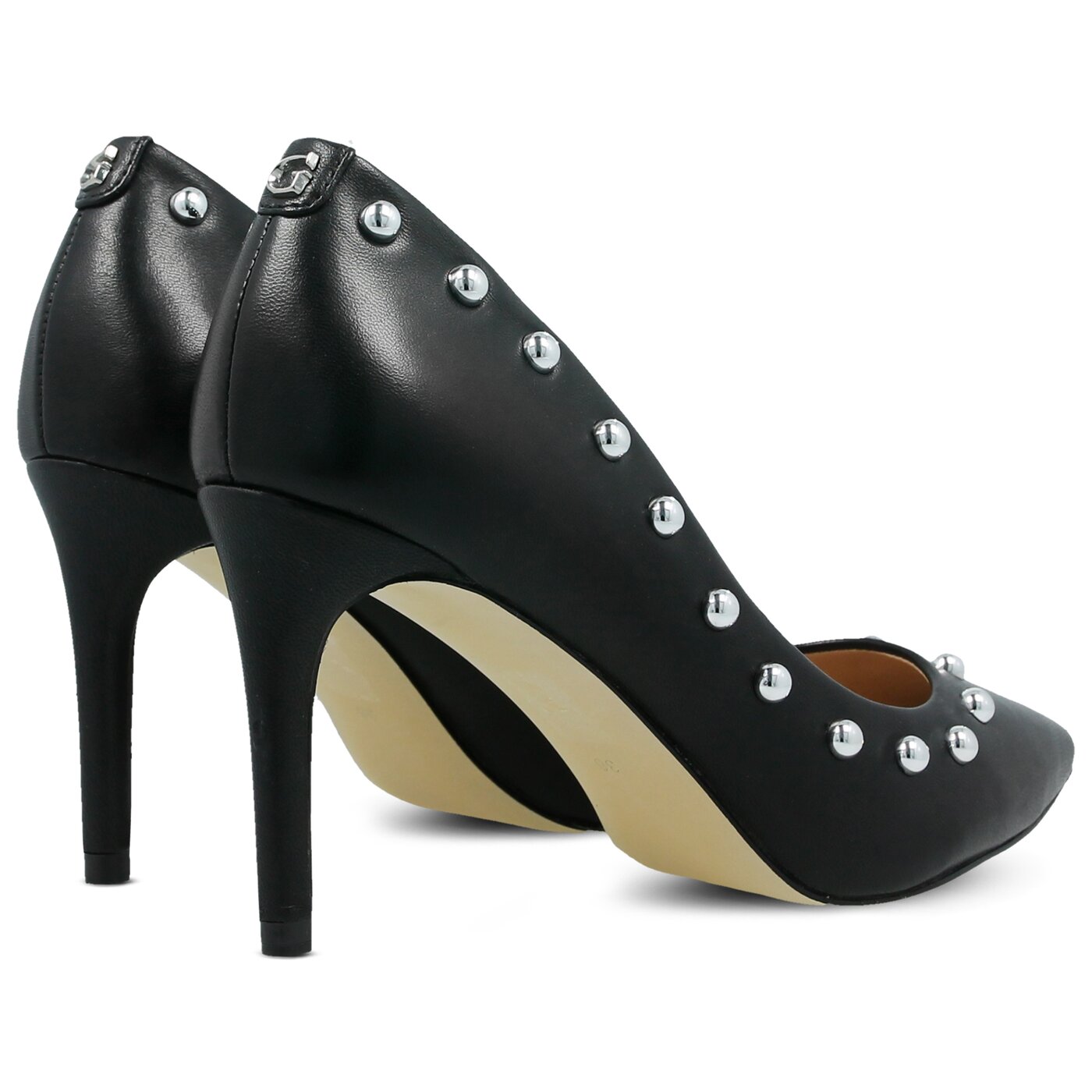 Damskie szpilki / czółenka GUESS BARBIE flbrb1lea08black kolor czarny