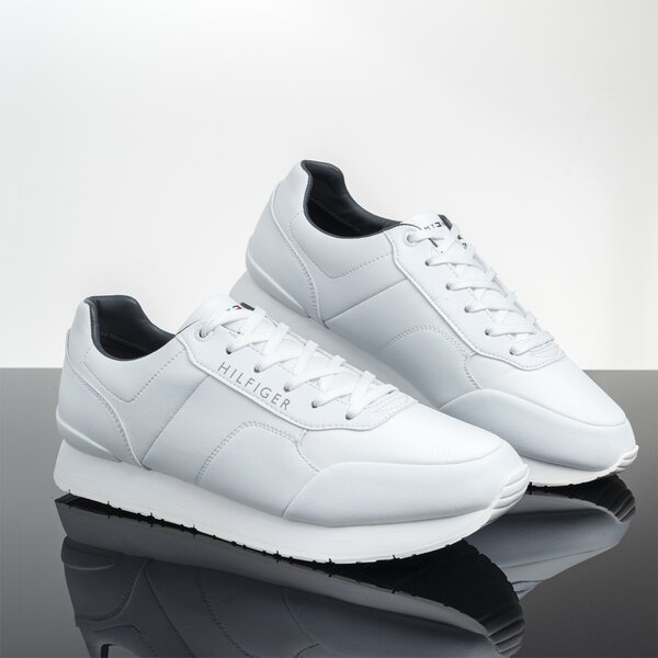 Męskie sneakersy (buty) TOMMY HILFIGER LEEDS 5C fm0fm02057100 kolor biały