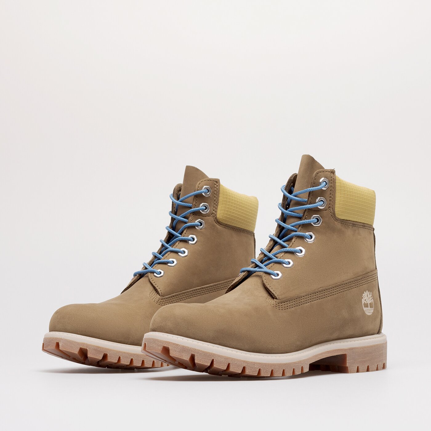 Męskie buty za kostkę TIMBERLAND 6" PREMIUM BOOT tb0a5nzm3271 kolor khaki