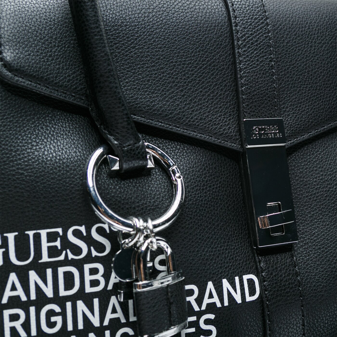 Damska torebka GUESS TOREBKA ASHER FLAP SATCHEL hwvy7477070bla kolor czarny