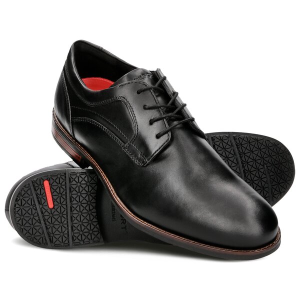 Męskie półbuty ROCKPORT DUSTYN PLAIN TOE ch1980 kolor czarny