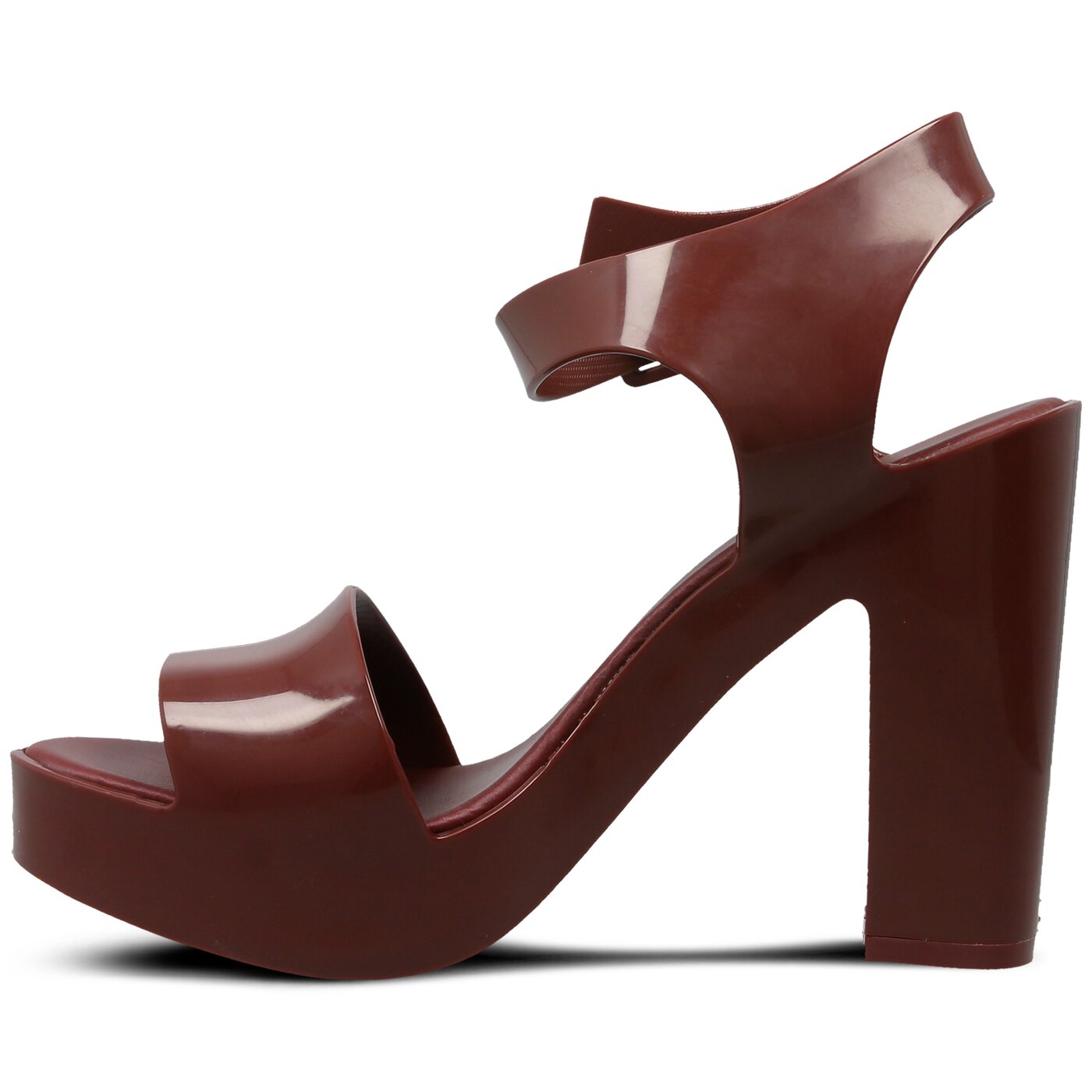 Damskie sandały MELISSA MAR HEEL 3195101187 kolor bordowy