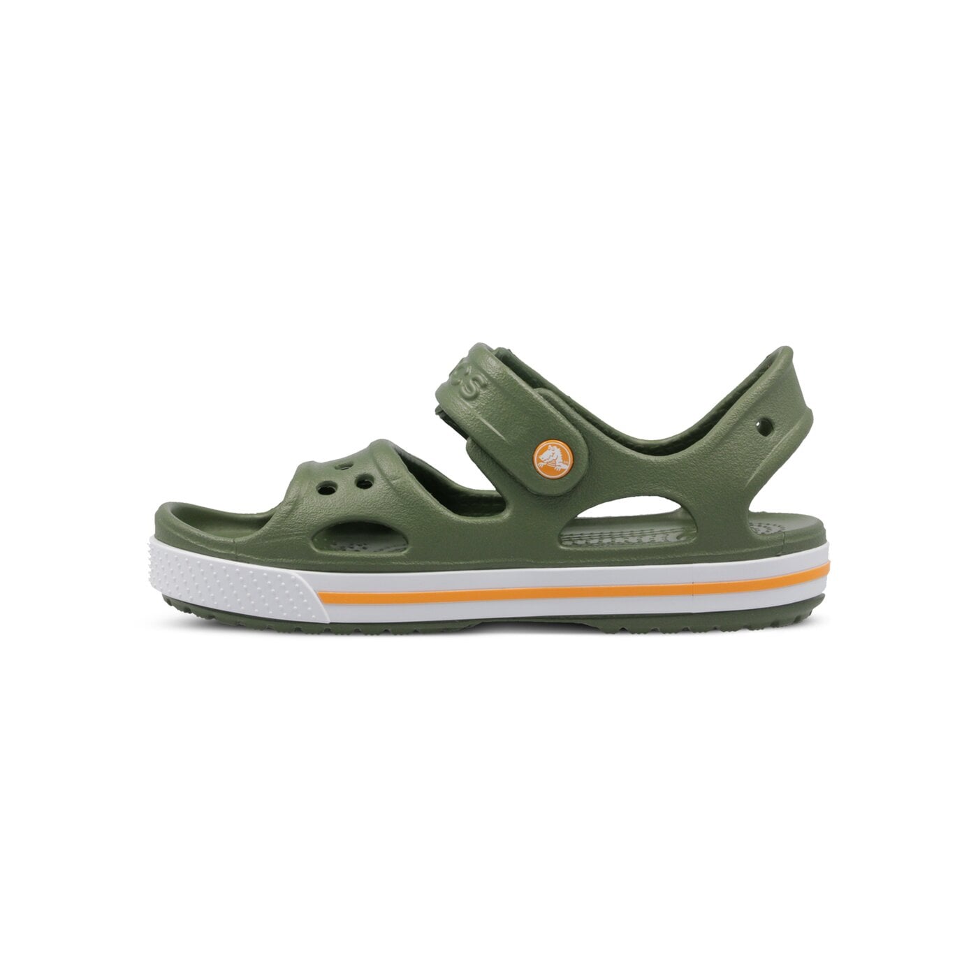 Dziecięce sandały / klapki CROCS CROCBAND II SANDAL PS 14854309k kolor khaki