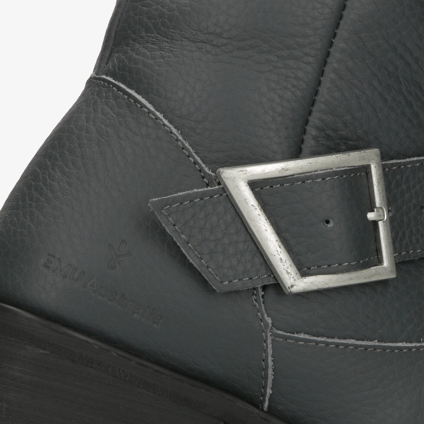 Damskie botki / sztyblety EMU AUSTRALIA DUKE w11898darkgrey kolor szary