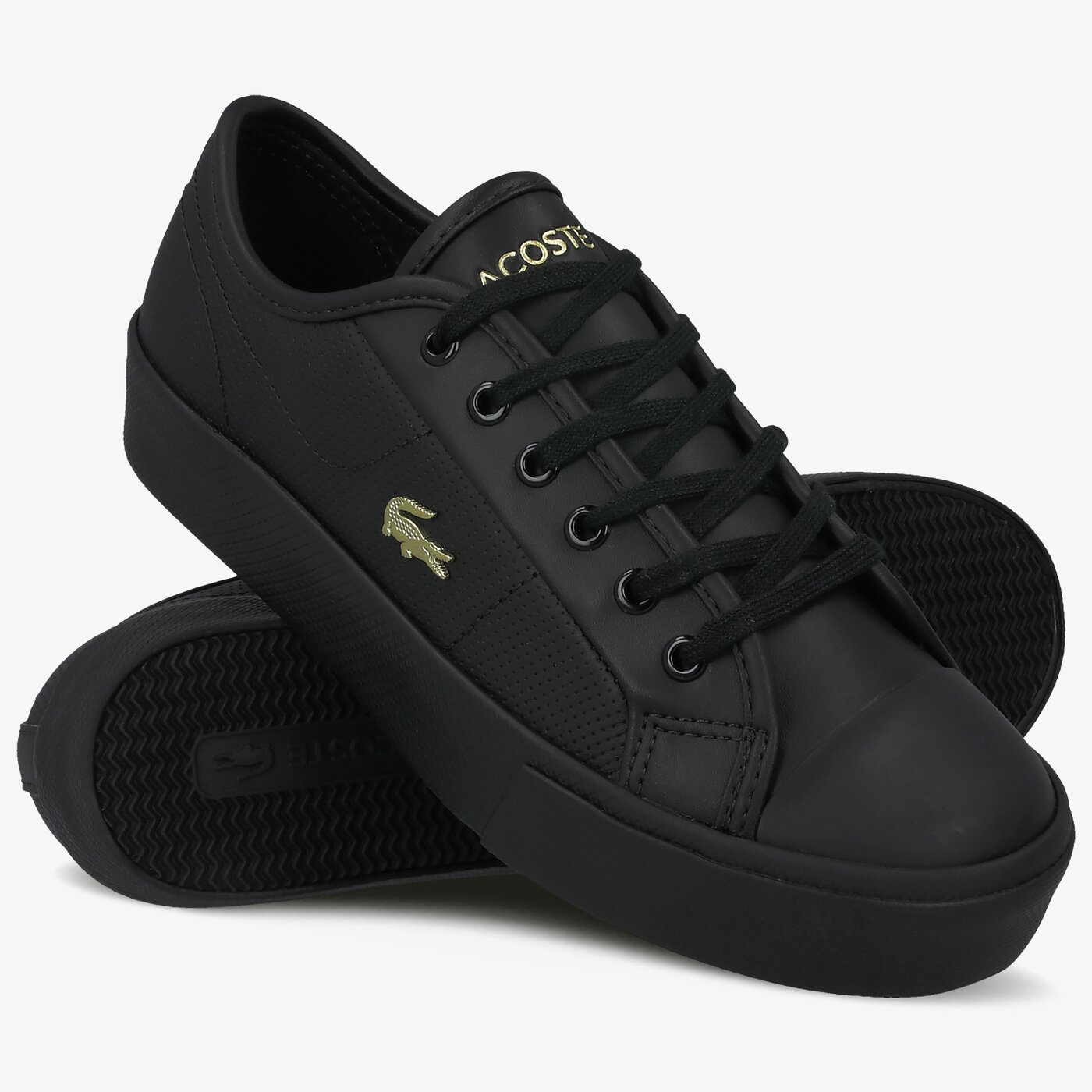 Damskie sneakersy (buty) LACOSTE ZIANE PLUS GRAND 01201CFA 740cfa00051v7 kolor czarny