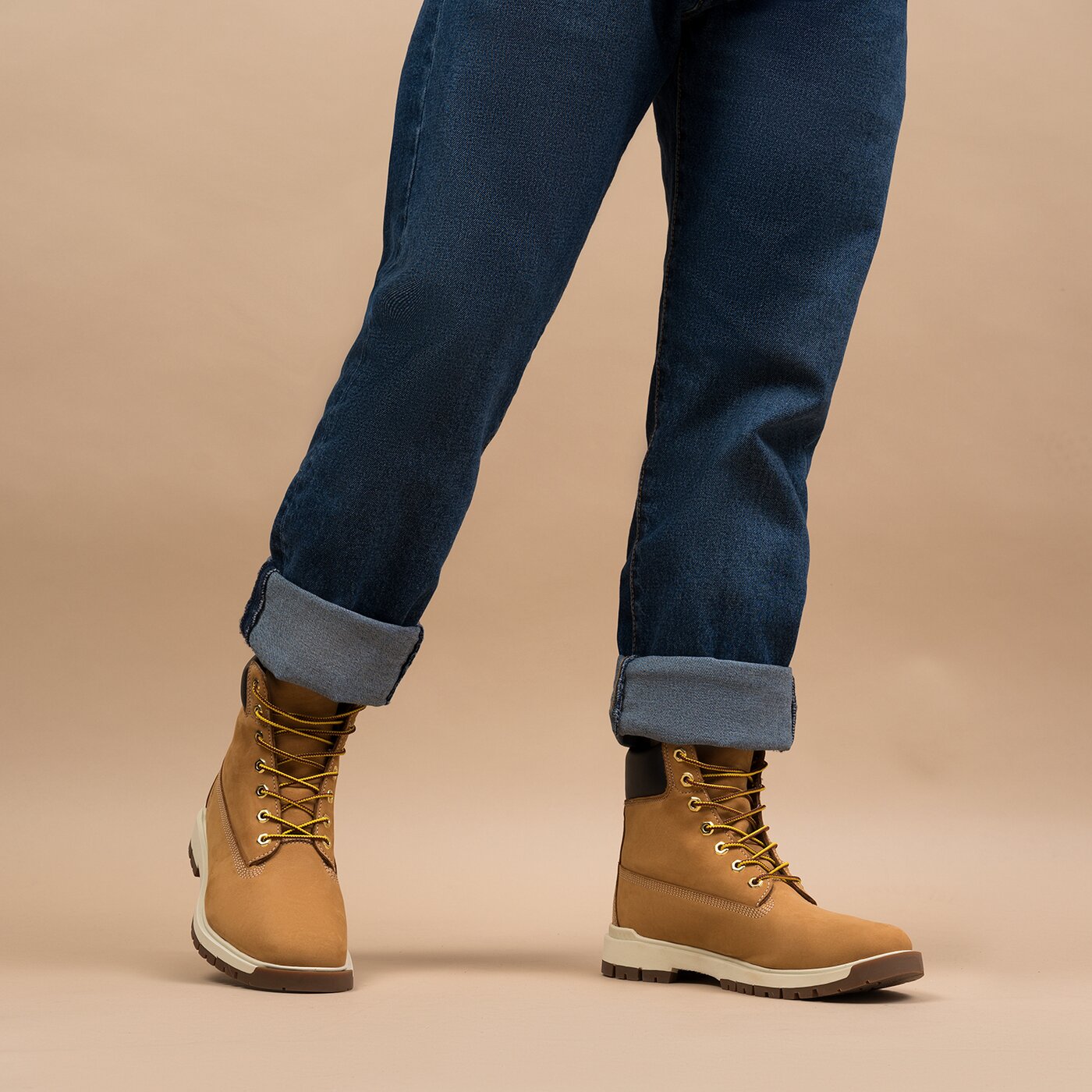 Męskie buty za kostkę TIMBERLAND TREE VAULT 6 INCH BOOT WP tb0a5ngz2311 kolor żółty