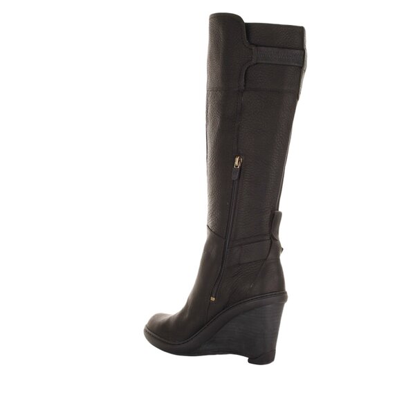 Damskie kozaki TIMBERLAND STRATHAM HEIGHTS WEDGE TALL BOOT 3625r kolor czarny