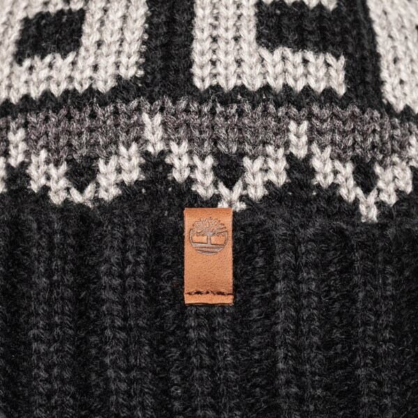 Damska czapka zimowa TIMBERLAND CZAPKA KNIT IN CUFFED BEANIE tb0a1eh20011 kolor multicolor