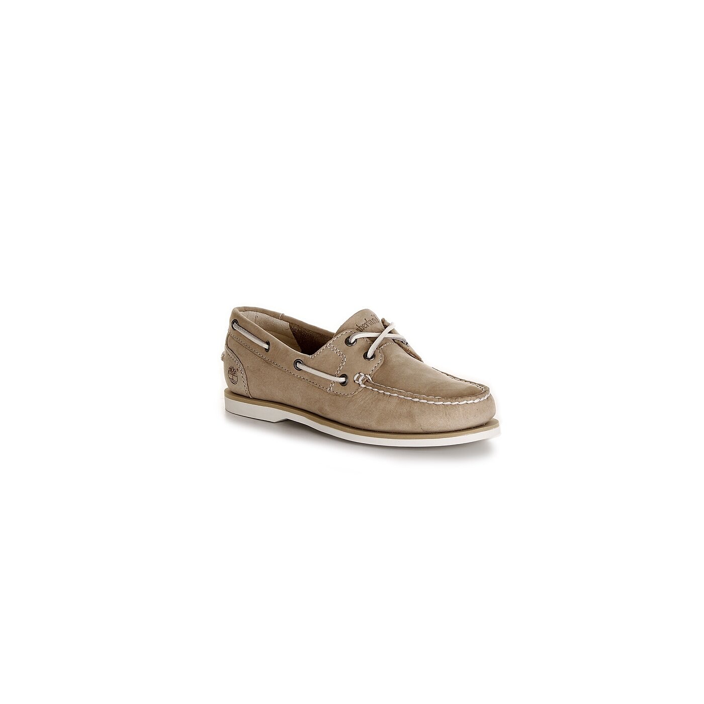 Damskie mokasyny i półbuty TIMBERLAND EK CLASSIC BOAT UNLINED BOAT SHOE 3941r kolor beżowy