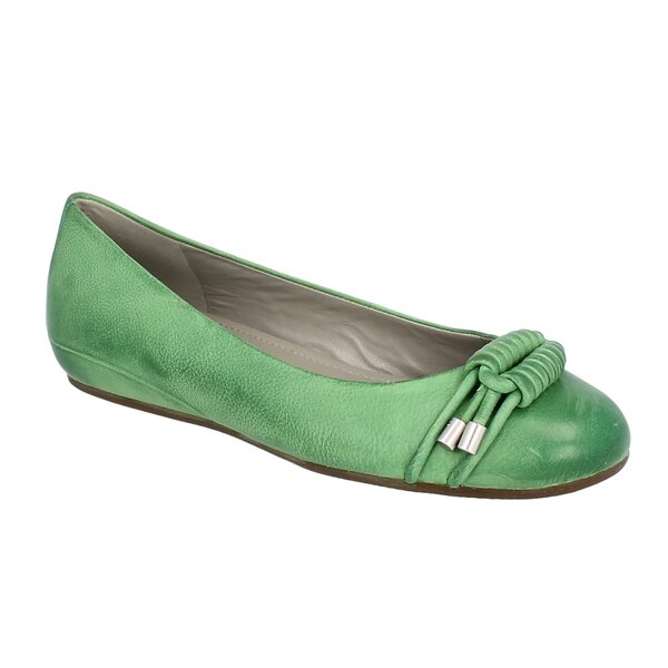 Damskie baleriny (buty) ECCO OWANDO 35605302498 kolor zielony