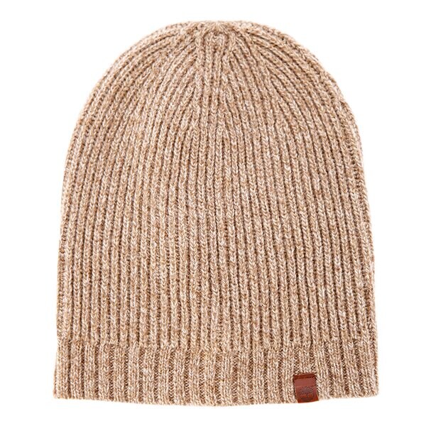 Męska czapka zimowa TIMBERLAND CZAPKA Z SLOUCHY MARLED BEANIE j1695244 kolor beżowy