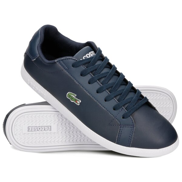 Męskie sneakersy (buty) LACOSTE GRADUATE BL 1 SMA 737sma0053092 kolor granatowy