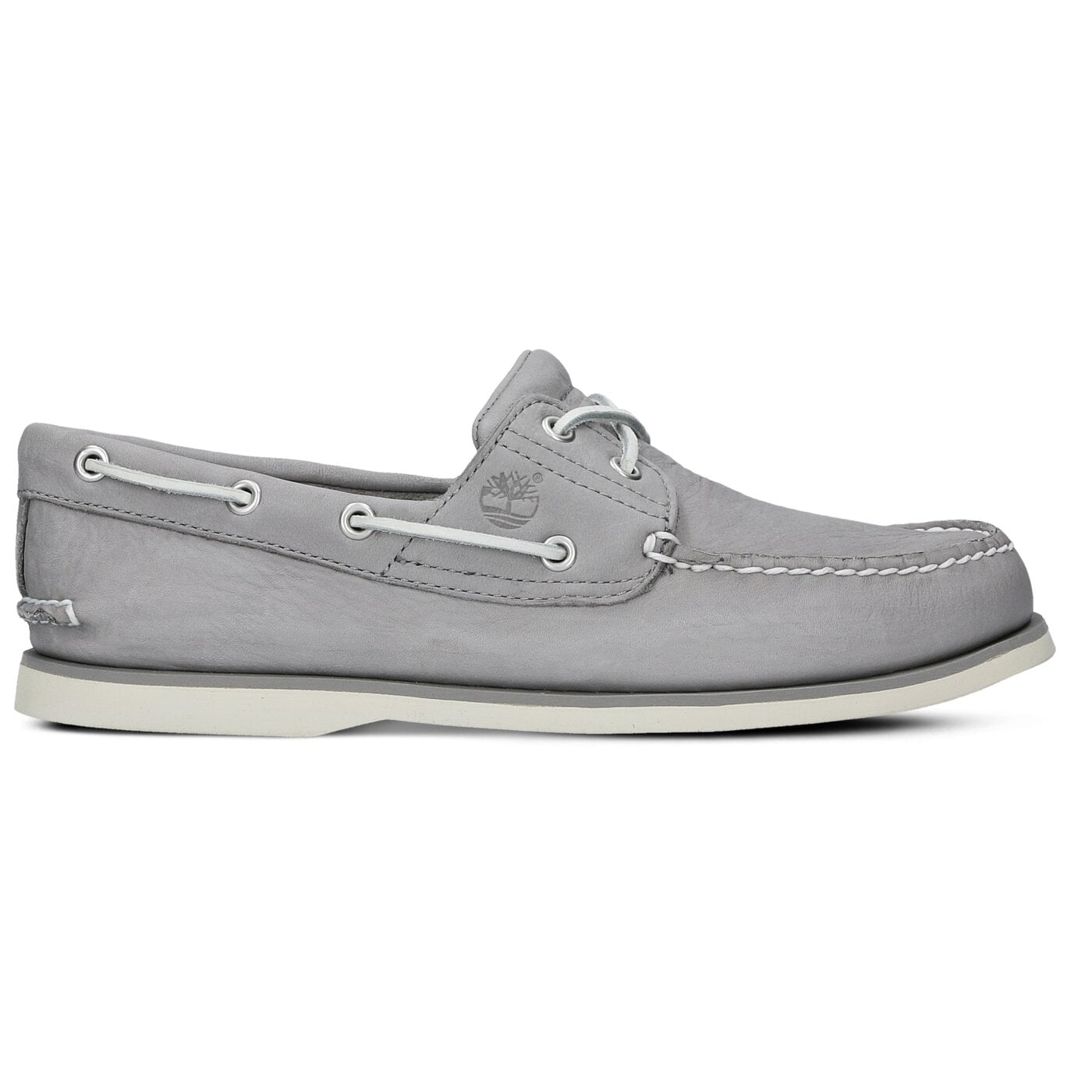 Męskie mokasyny TIMBERLAND CLASSIC BOAT 2 EYE a1fi6 kolor szary