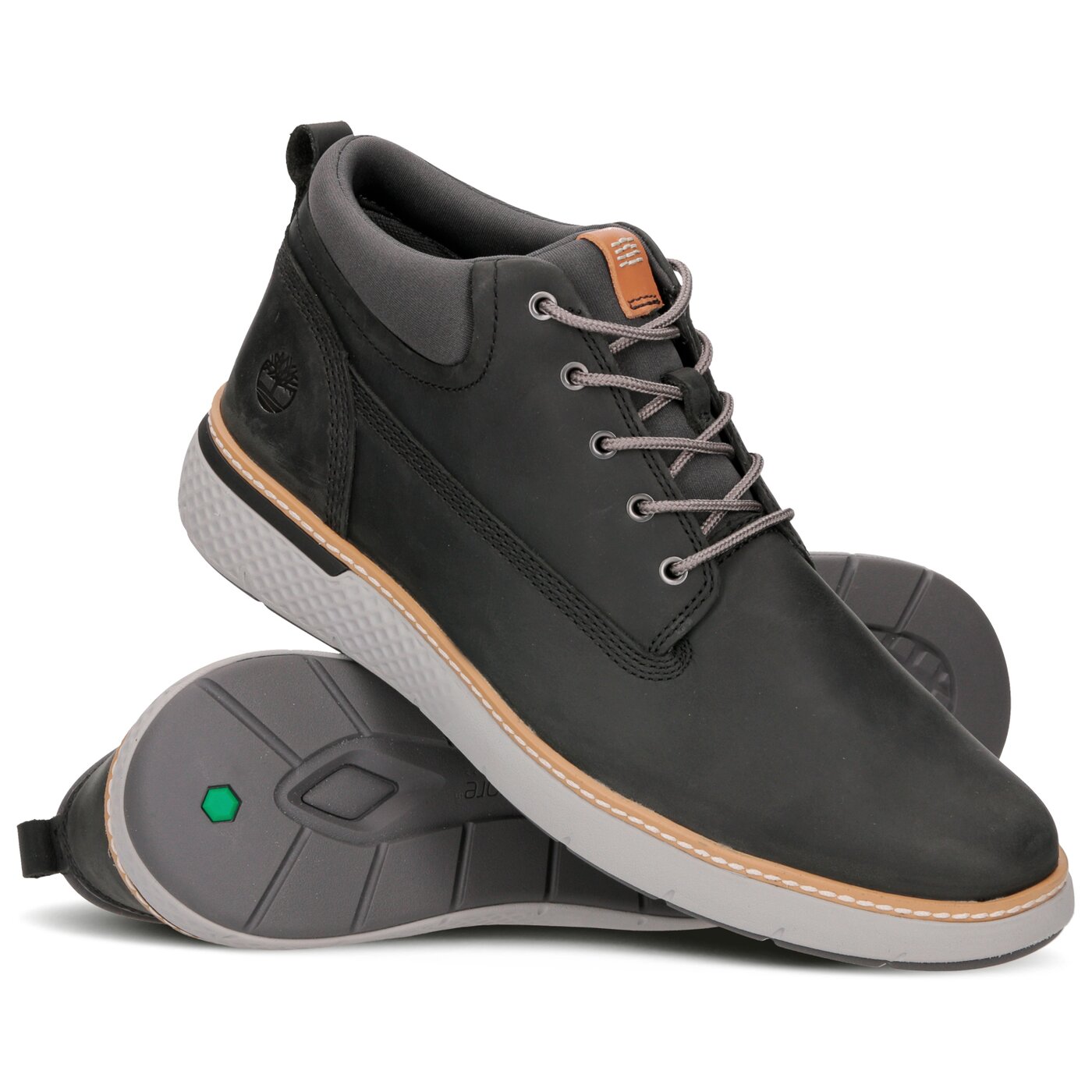 Męskie buty za kostkę TIMBERLAND CROSS MARK PT CHUKKA ca1r2s kolor szary