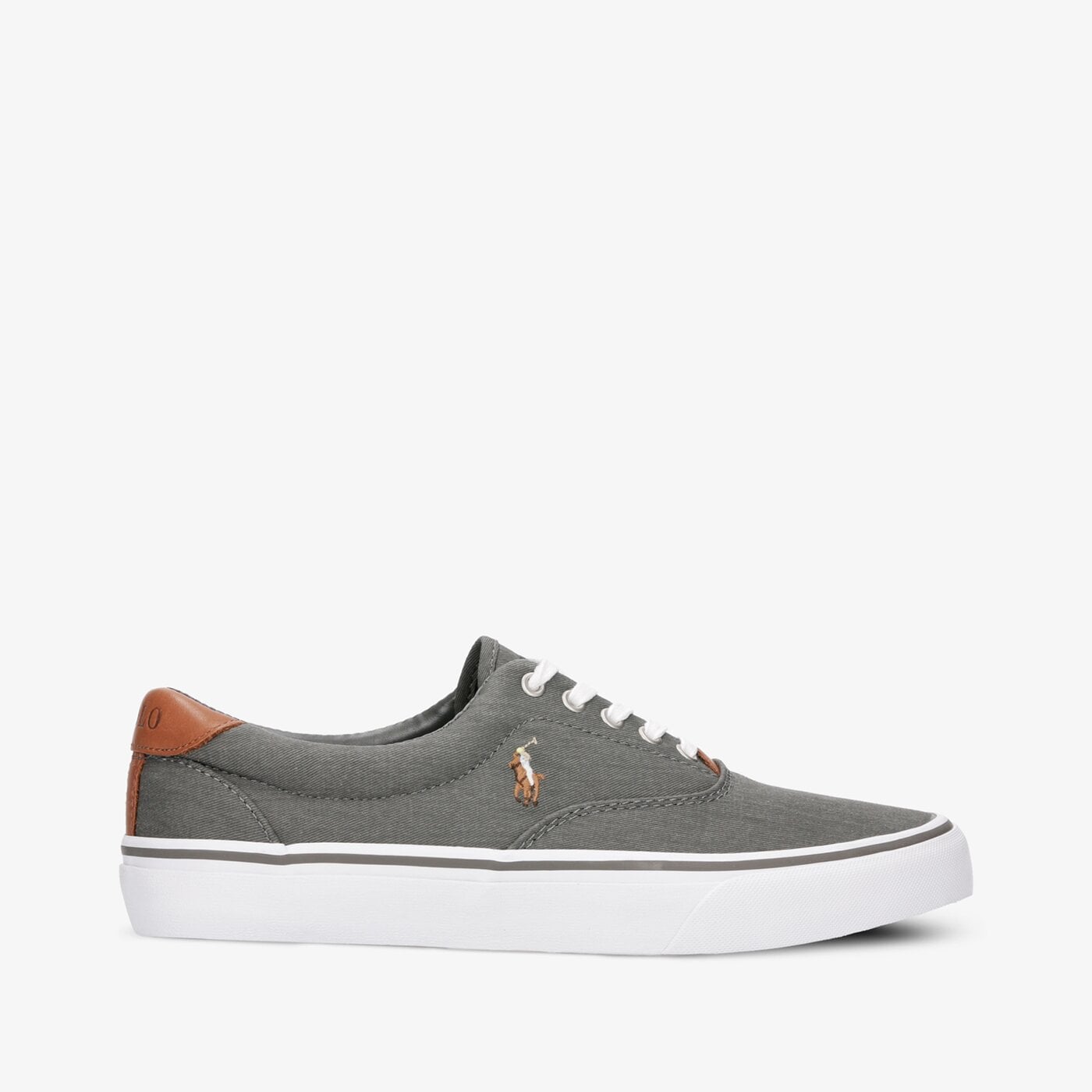 Męskie trampki POLO RL THORTON NE SNEAKERS VULC BLACK WASHED TWILL 816747519001 kolor czarny