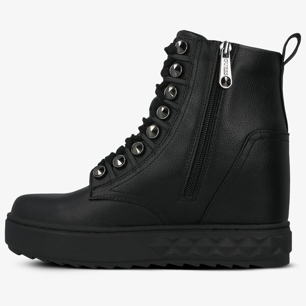 Damskie trampki GUESS FYRE fl8fyrele12black kolor czarny